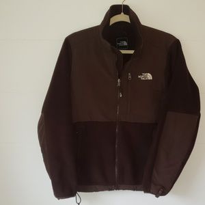 North face brown Polartec jacket